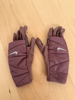 NIKE Women's Quilted 2.0 Running Gloves, Womens